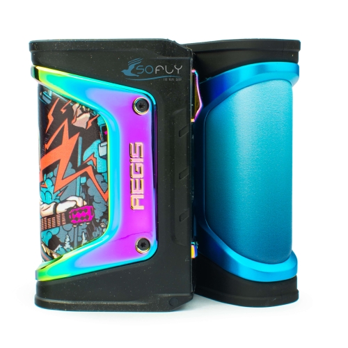 geekvape aegis legend fantasy rainbow Geek Vape L200 (Aegis Legend 2) Kit / Geek Vape Z (Zeus) Sub Ohm 2021 Tank  Review