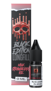 Milk Strawberry Ice - Longfill Dark Line Black Edition 9ml