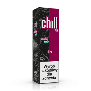 Malina Mięta - Longfill Chill Out 8/10ml