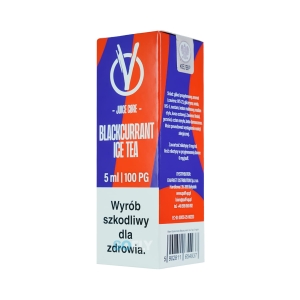 Blackcurrant Ice Tea - Longfill Vbar Juice 5ml
